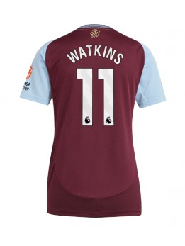 Aston Villa Ollie Watkins #11 Replika Hemmakläder Dam 2024-25 Kortärmad